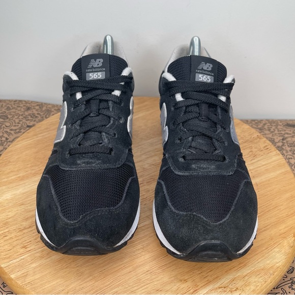 New Balance 565 Mens | Size UK 7| Black Suede - Picture 2 of 15